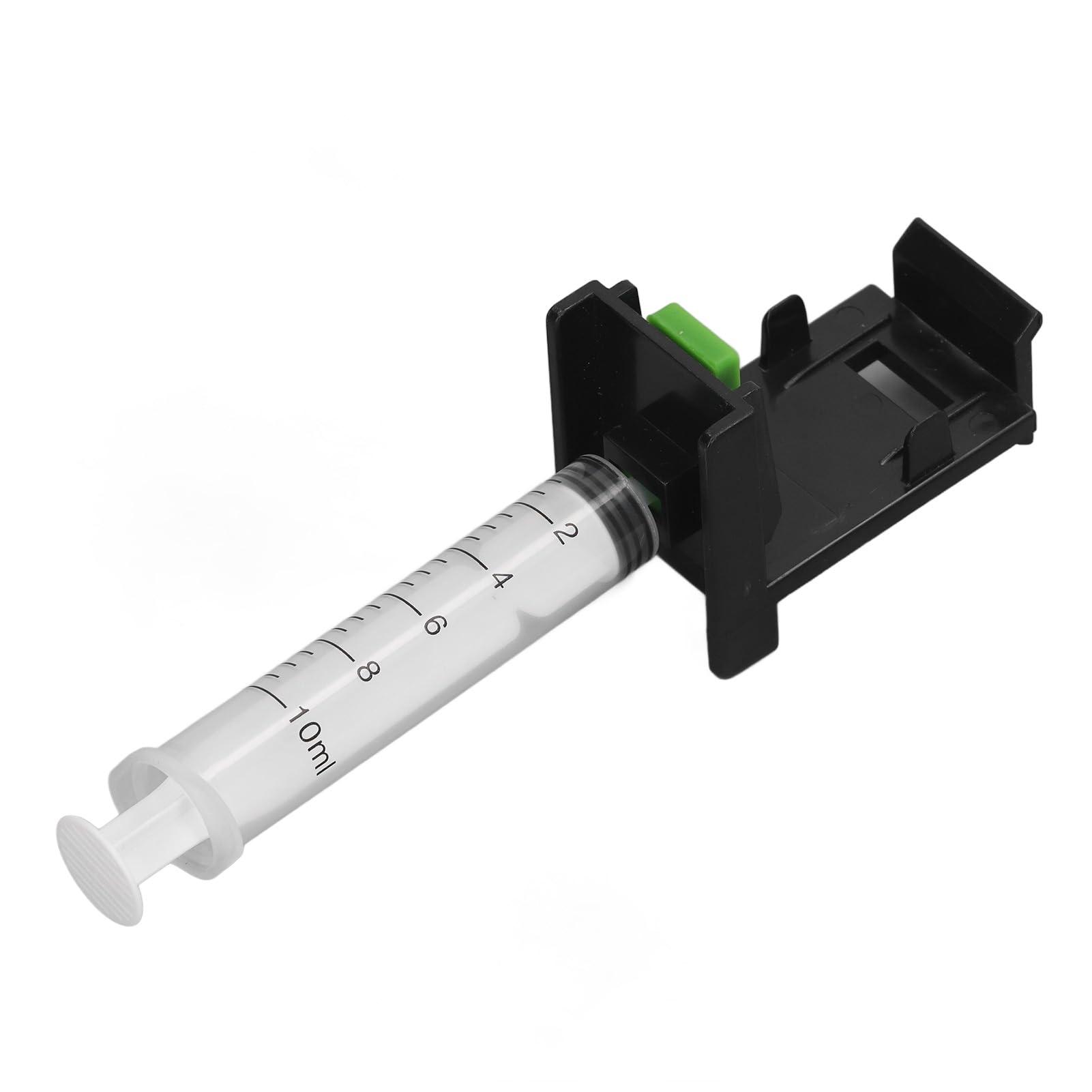Ink Refill Clip, Ink Refill Tools, ABS PP Portable Ink Suction Holder Clip with Syringe for Hp Inkjet Ink s 745 746 47 57 705 706 810 811 210 211 - Image 4