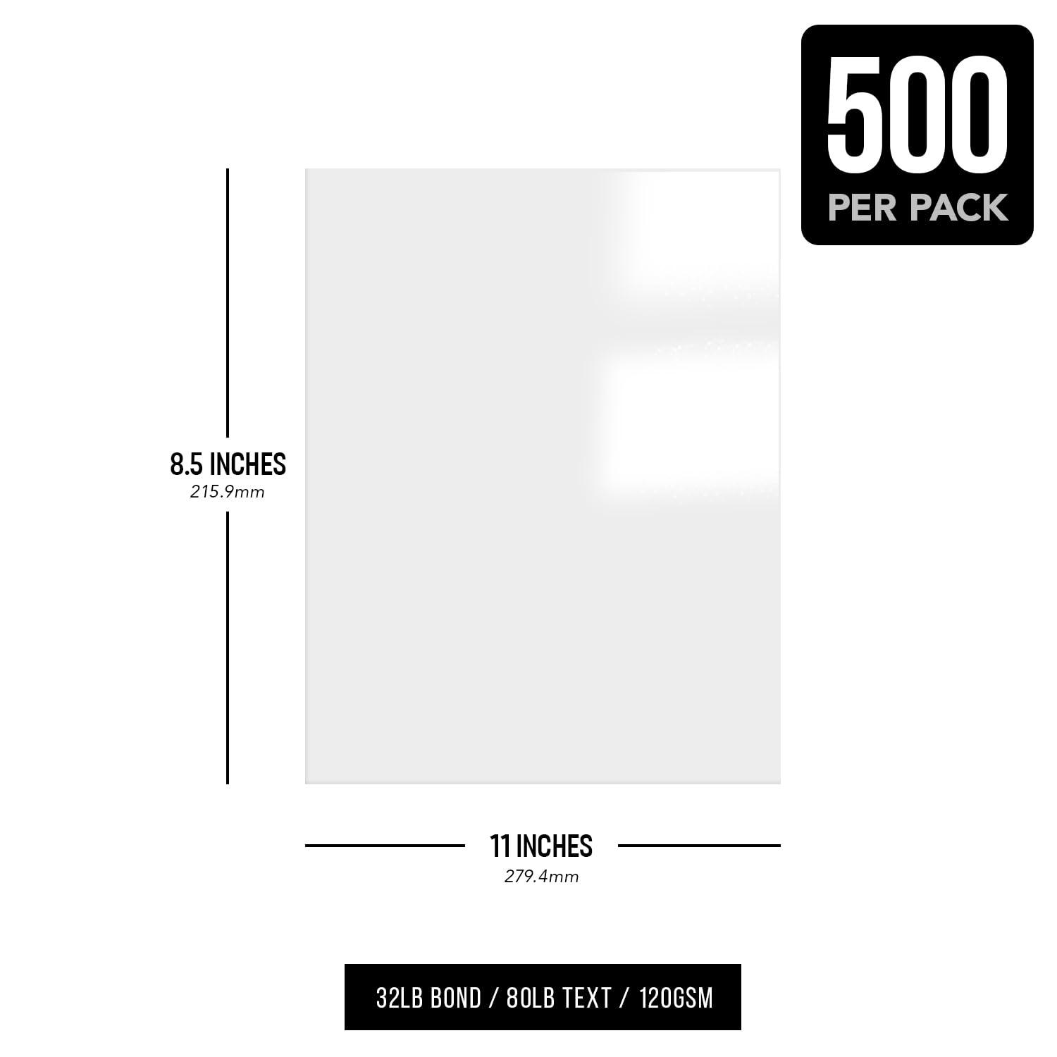 8.5x11 Gloss Digital Paper, Perfect for Color Laser Printing, Design Proposals, Flyers, Brochure, 8.5 x 11” Letter Size, 80lb Text (32lb Bond) 96 Bright, Acid Free, Glossy Coated Finish | 500 Sheets - Image 8