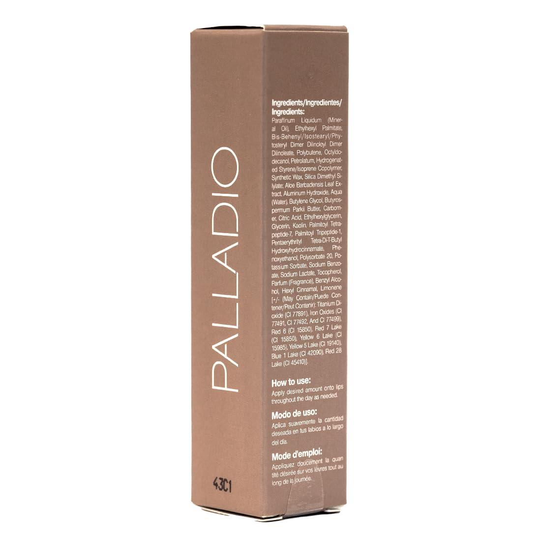 Palladio Butter Balm - Hydrating Lip Balm with Sheer Tint, Aloe, Peptides, Shea Butter, and Vegan Formulation for Instant Moisture, Shine, and Soothing Lip Care, Caramel Glazed - Image 8