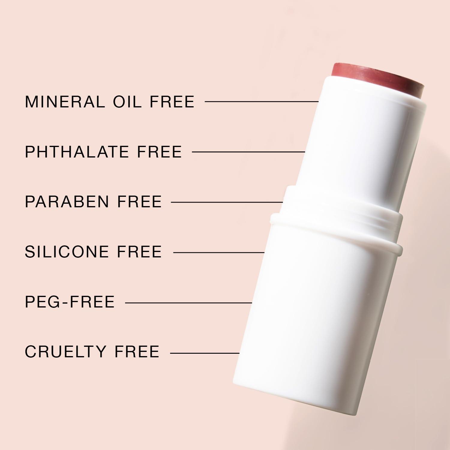 BOOM Beauty Boomstick Berry - All-in-One Cream Blush for Cheeks, Eyes & Lips - Long-Wearing, Blendable Makeup Blush Stick for Mature Skin - Cruelty-Free Lip Cheek Tint with Skincare Benefits - Image 5