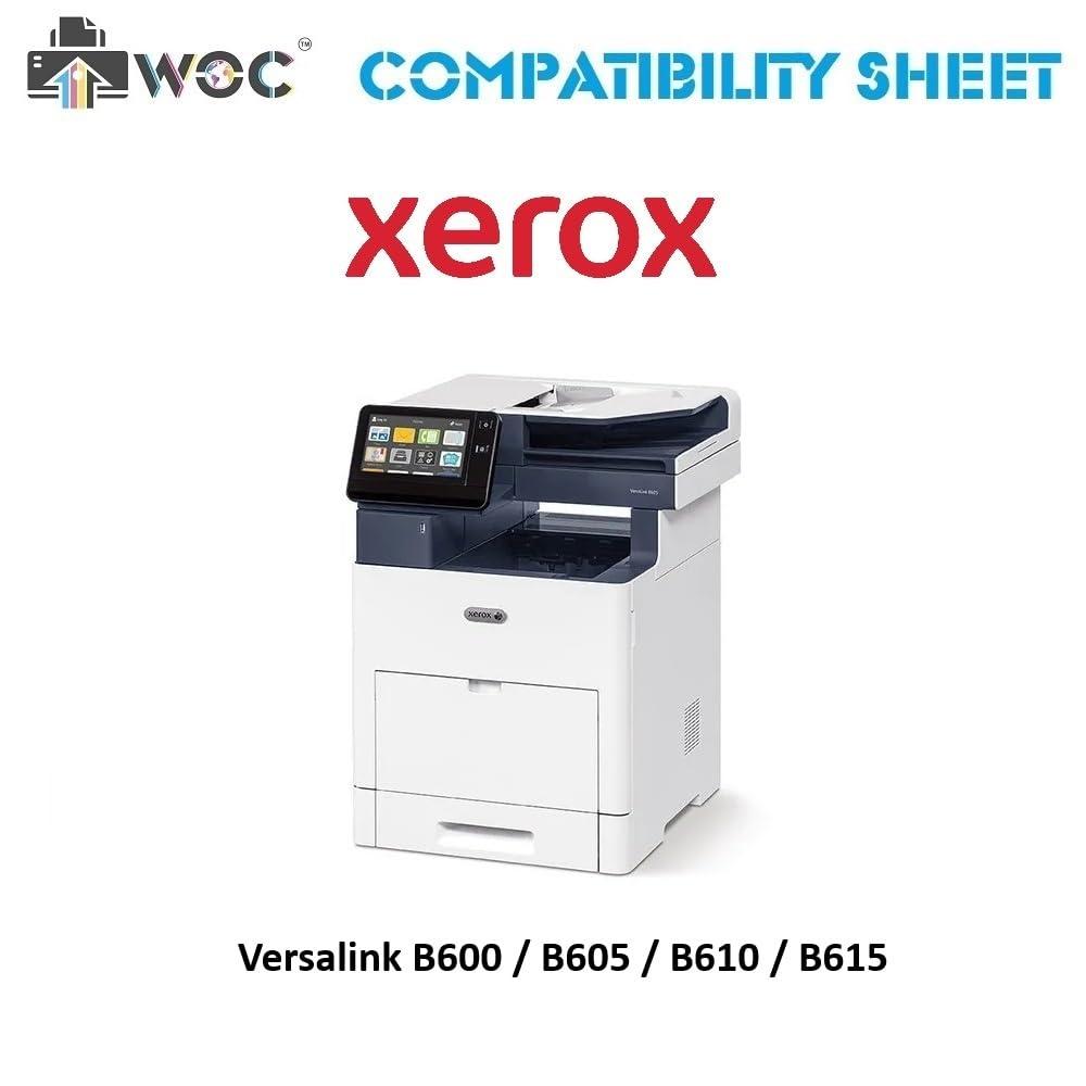 WOC Compatible Toner Cartridge Replacement for Xerox 106R03940 / 106R03942 / 106R03944 (Jumbo Black: 353% Higher Yield) for Use in VersaLink B600 / B605 / B610 / B615 - Image 4