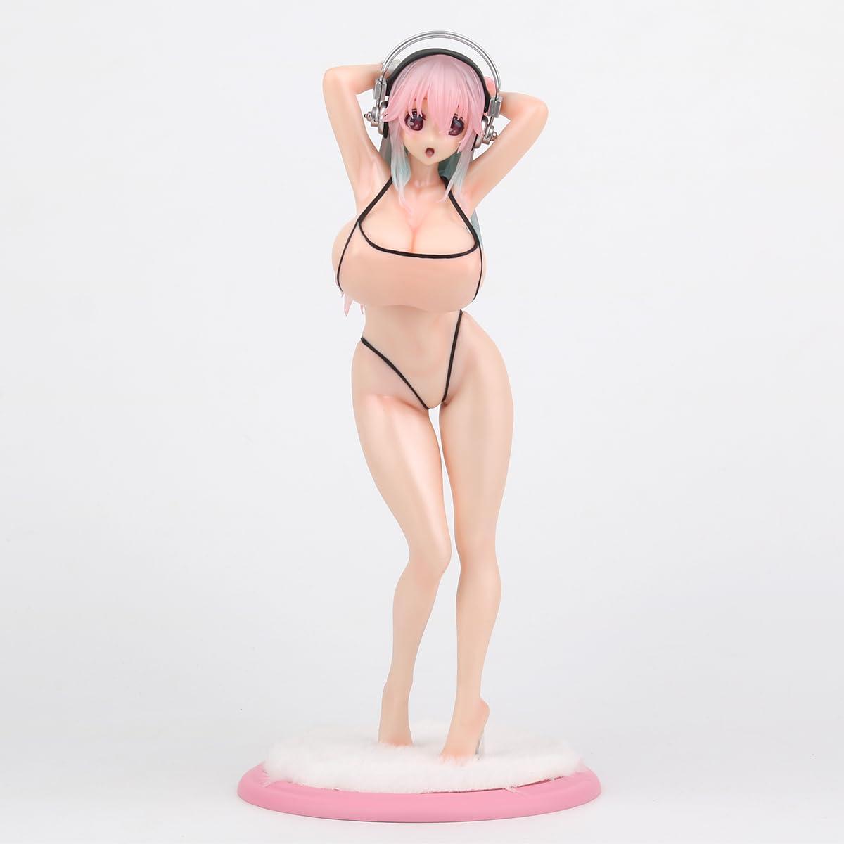 Zatanend Ecchi Figure Super Pink Girl(Pro Soft Ver.),Waifu Girl Hentaii.Sexy Anime +18 Uncensored for Adult Collection Gift Model Toys No Box - Image 3