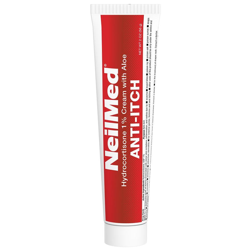 NeilMed Hydrocortisone 1% Anti Itch Cream with Aloe Vera. 2oz – Fast Relief Soothing and Calming - Ideal for Itching, Rashes, Redness, Inflamation & Other Skin Irritations - Image 6