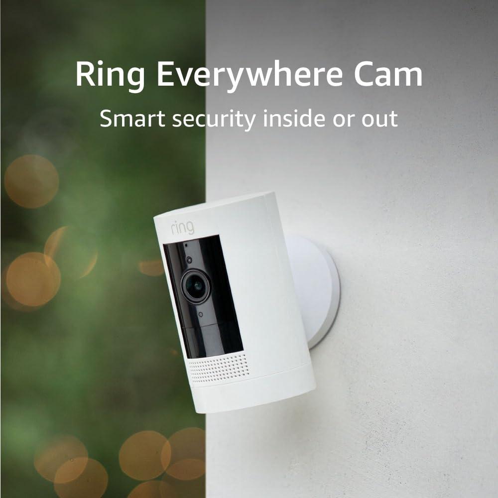 Ring Outdoor Cam (Stick Up Cam) | Weather-Resistant Outdoor Camera, Live View, Color Night Vision, Two-Way Talk, Motion alerts, Works with Alexa | White - Image 7