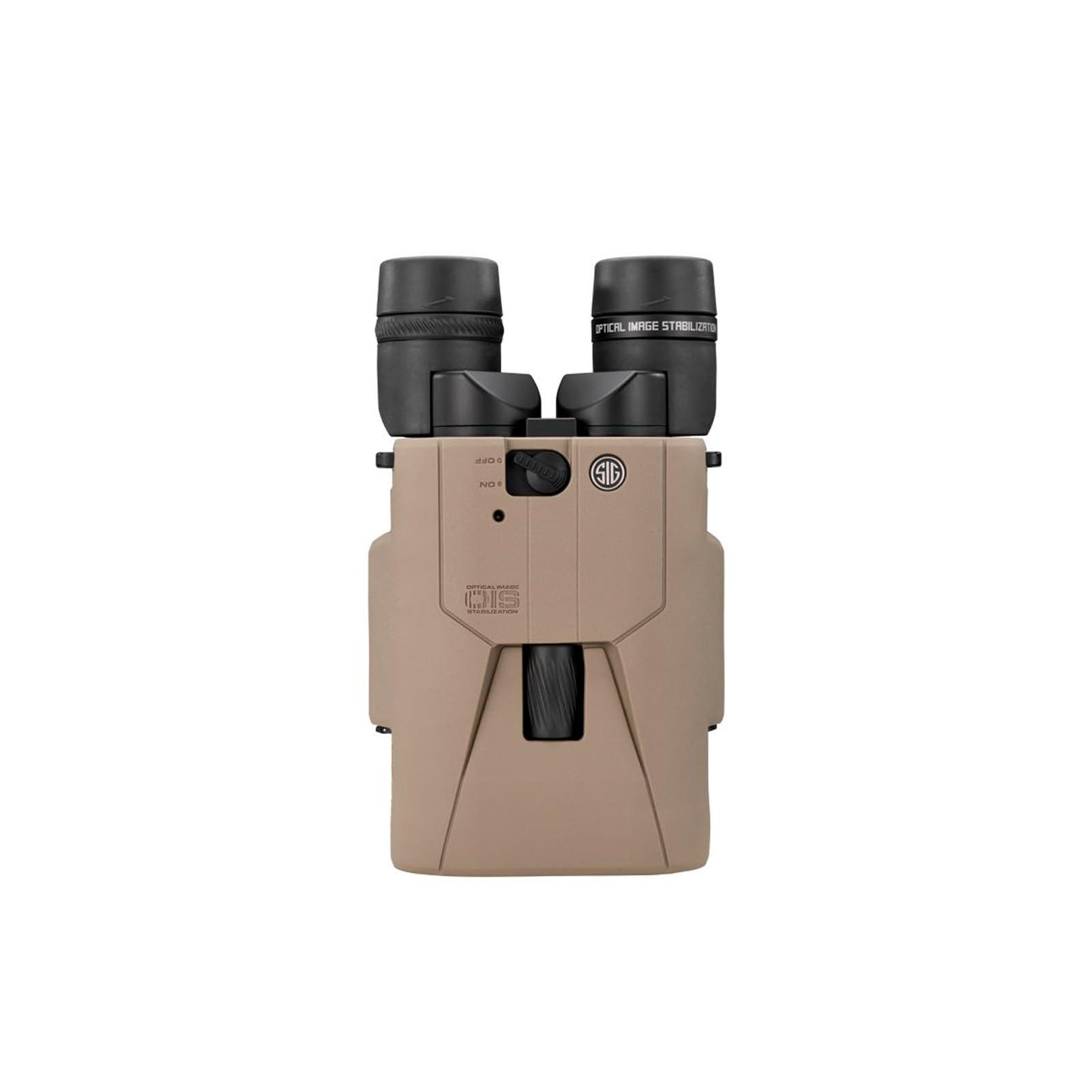 SIG SAUER ZULU6 HDX PRO 18x50mm Waterproof Fogproof Durable FDE Image Stabilized Hunting Binoculars, Multicoated Anti-Glare Lenses, Up to 40 Hours Runtine, Carrying Case & Carrying Strap Included - Image 5