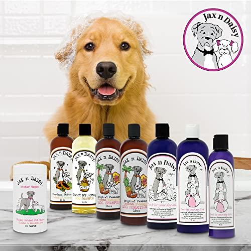 Jax n Daisy Tropical Pawadise Coconut Pineapple Dog Conditioner- Dog's Skin & Coat Conditioner for Grooming & Cleaning, Dog Bath Supplies with Light Tropical Scent of Coconut & Pineapple. - Image 7