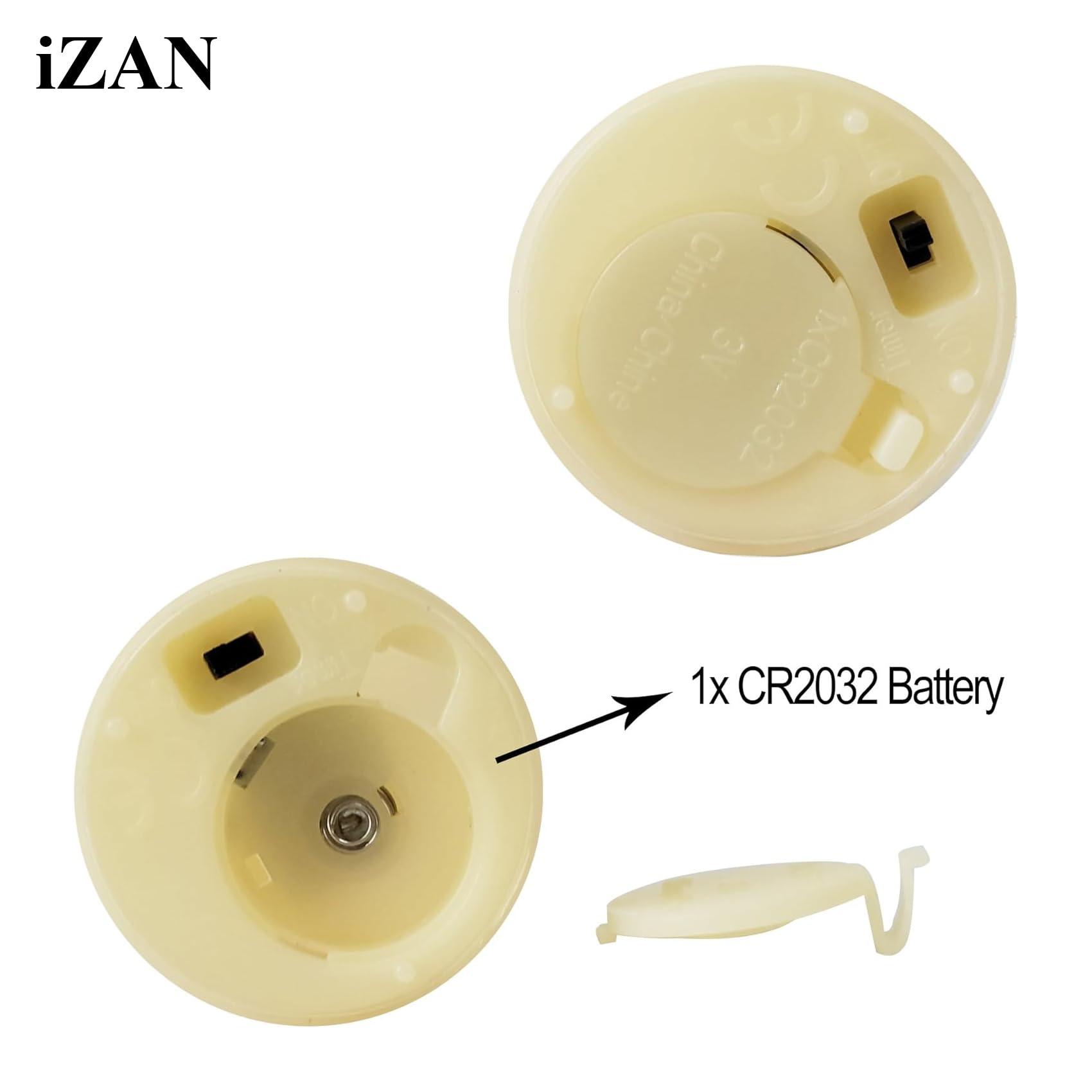 36 Pack Flameless Battery Operated LED Votive Candles Flickering Electric Fake Tea Lights Candle Bulk Set for Christmas Home Party Decorations Wedding Supplies 1.5x2 inch Batteries Included - Image 7