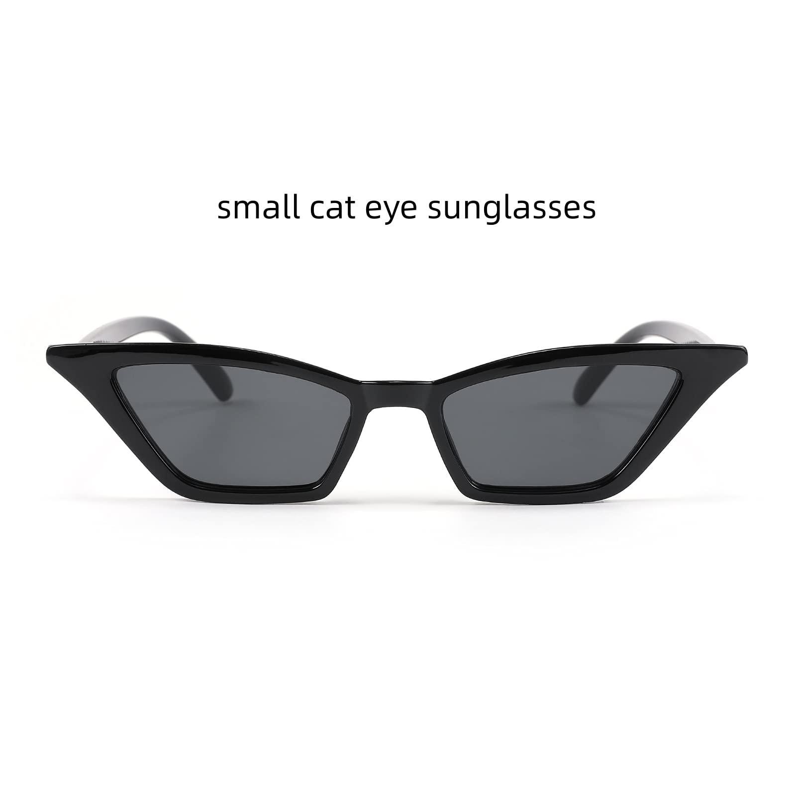 FEISEDY Small Cat Eye Sunglasses Vintage Square Shade Women Eyewear B2291 - Image 6