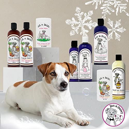 Jax n Daisy Tropical Pawadise Coconut Pineapple Dog Conditioner- Dog's Skin & Coat Conditioner for Grooming & Cleaning, Dog Bath Supplies with Light Tropical Scent of Coconut & Pineapple. - Image 9