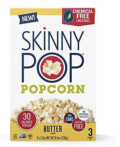 SkinnyPop Popcorn, Butter Microwave, 2.8oz, 12 Boxes (3 Bags per Box) - Image 3