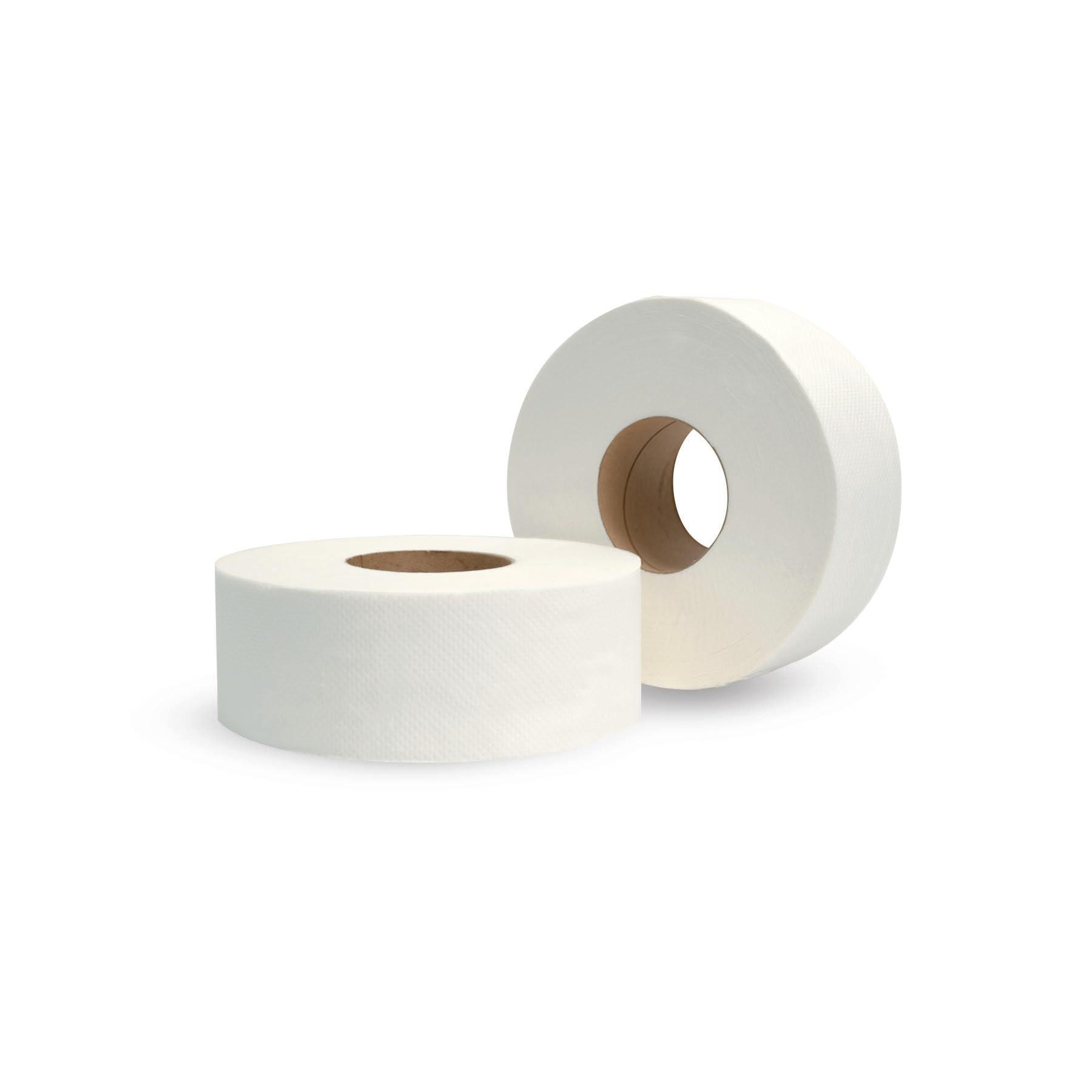 Morsoft by Morcon Jumbo Toilet Paper Rolls, 12 Rolls/Carton, 2-Ply, 100% Recycled Fibers, Soft and Absorbent, Fits in Jumbo Tissue Dispensers, Commercial Toilet Paper - Image 5