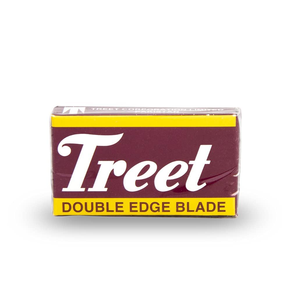 Treet Carbon Steel Double Edge Shaving Razor Blades, 200 Blades Pack (20x10) for safety Razors Butterfly Razors Black Beauty - Image 4