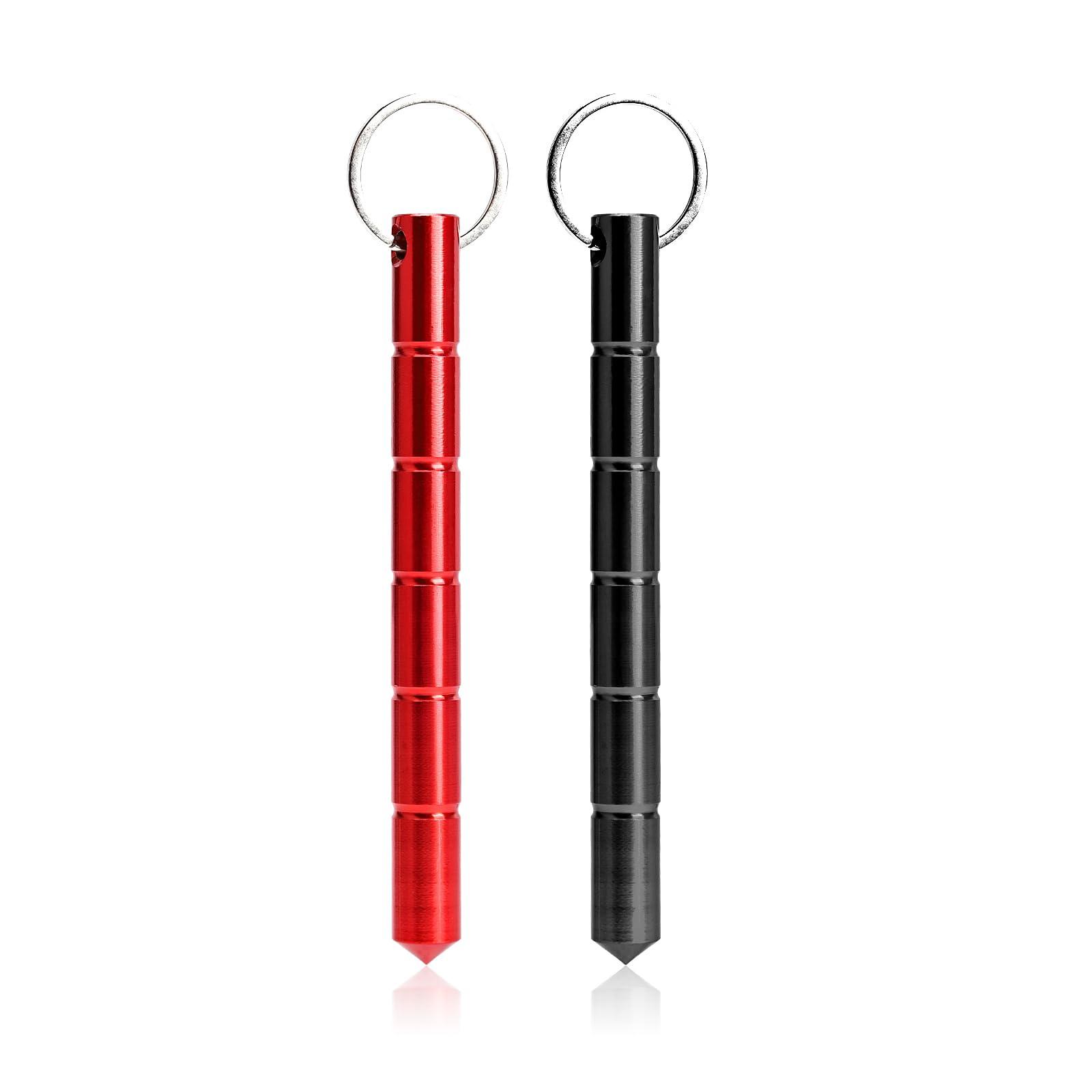 2-Piece, Self-Defense Weapons, Tactical Glass Breaker Tool, Keychain Decoration