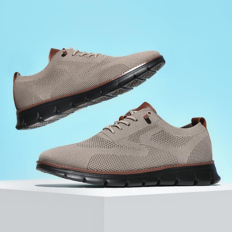 Breeze Shoes for Men Oxfords Lace-Up Lightweight Casual Walking Shoes Comfortable Dress Shoes for Men - Image 7