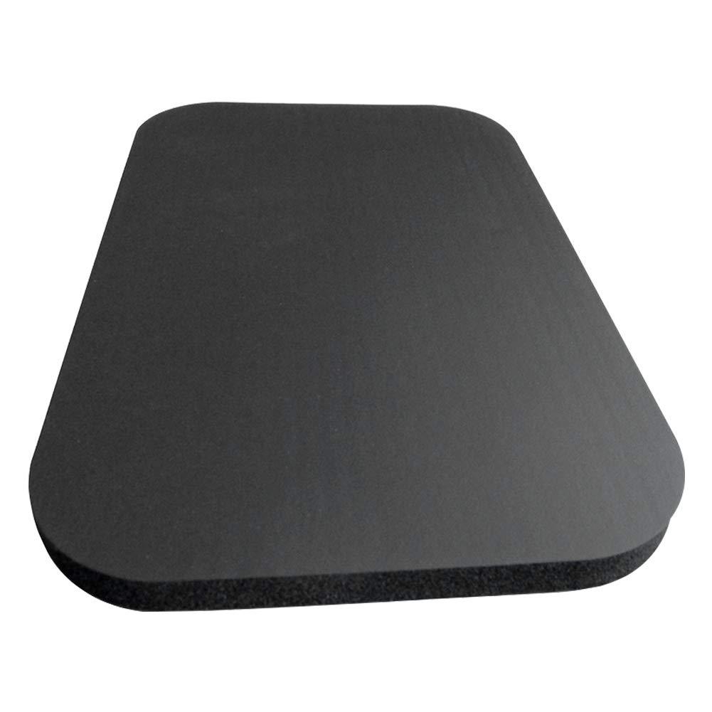 KASCLINO Yoga Knee Pad, Exercise Fitness Yoga Knee Pad Cushion, Foam Floor Exercise Pilates Non-Slip Cushions Wrist Elbow Yoga Knee Pad Sports Mat for Baby Bath, Yoga, Pray, Exercise(Black) - Image 7