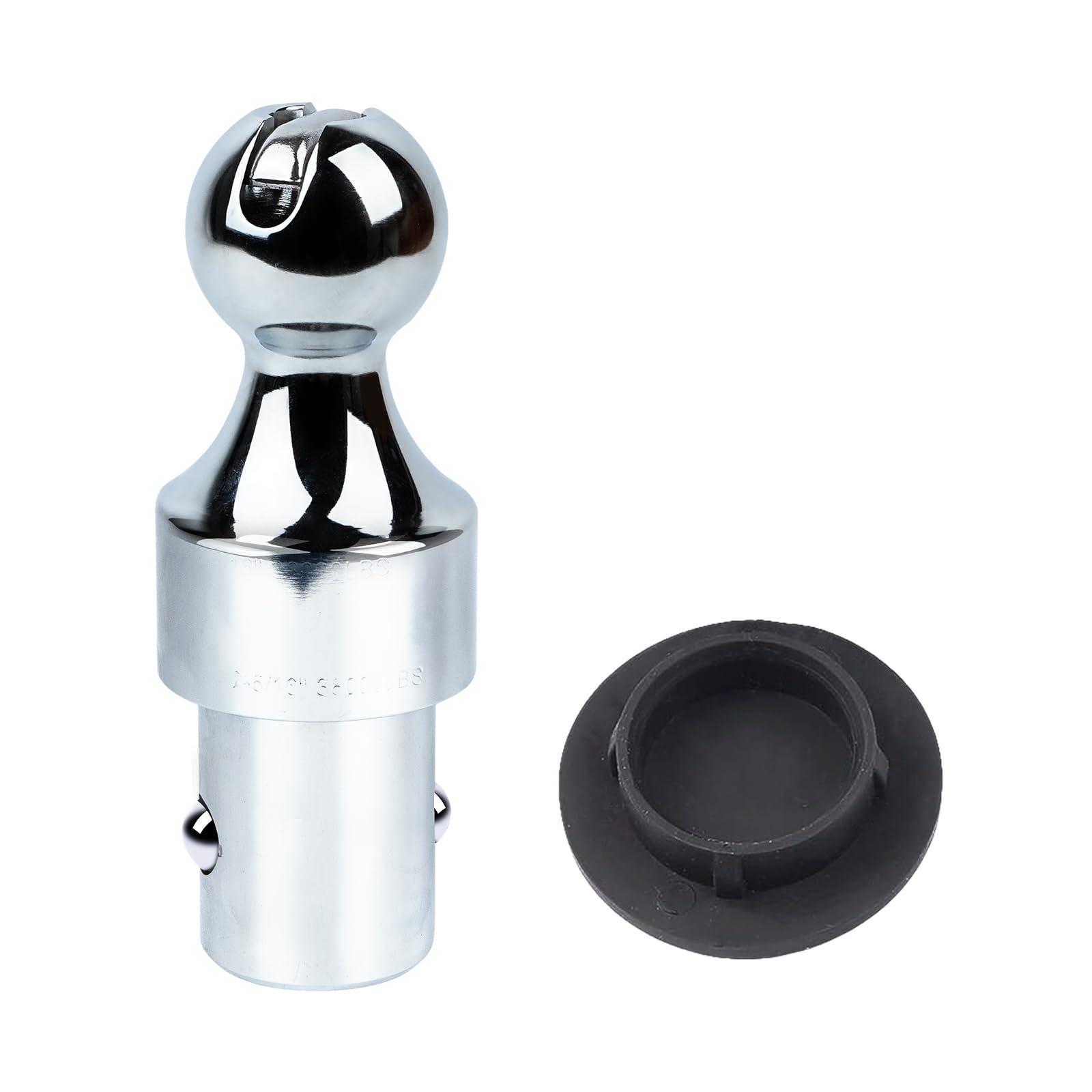Lrichy 60629 38k 2-5/16 Inch Puck System Gooseneck Hitch Ball for 2013-2025 Ford F250/350/450 & Dodge Ram 2500/3500, 2016-2025 Chevrolet Silverado 2500/3500 HD, GMC Sierra 2500/3500 HD Nissan Titan XD