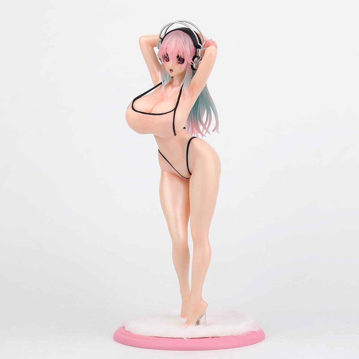 Zatanend Ecchi Figure Super Pink Girl(Pro Soft Ver.),Waifu Girl Hentaii.Sexy Anime +18 Uncensored for Adult Collection Gift Model Toys No Box - Image 4