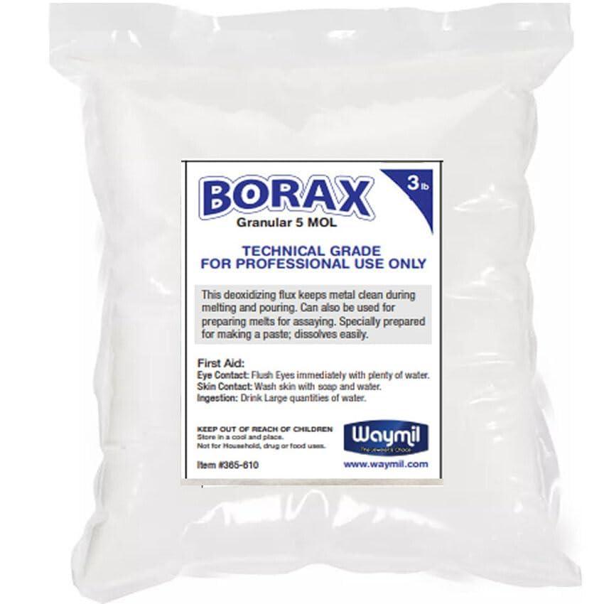 3 lb Borax Flux Glaze Crucibles Melting Gold Silver Melting Soldering, Casting Jewelry Porfessional USE - Image 2