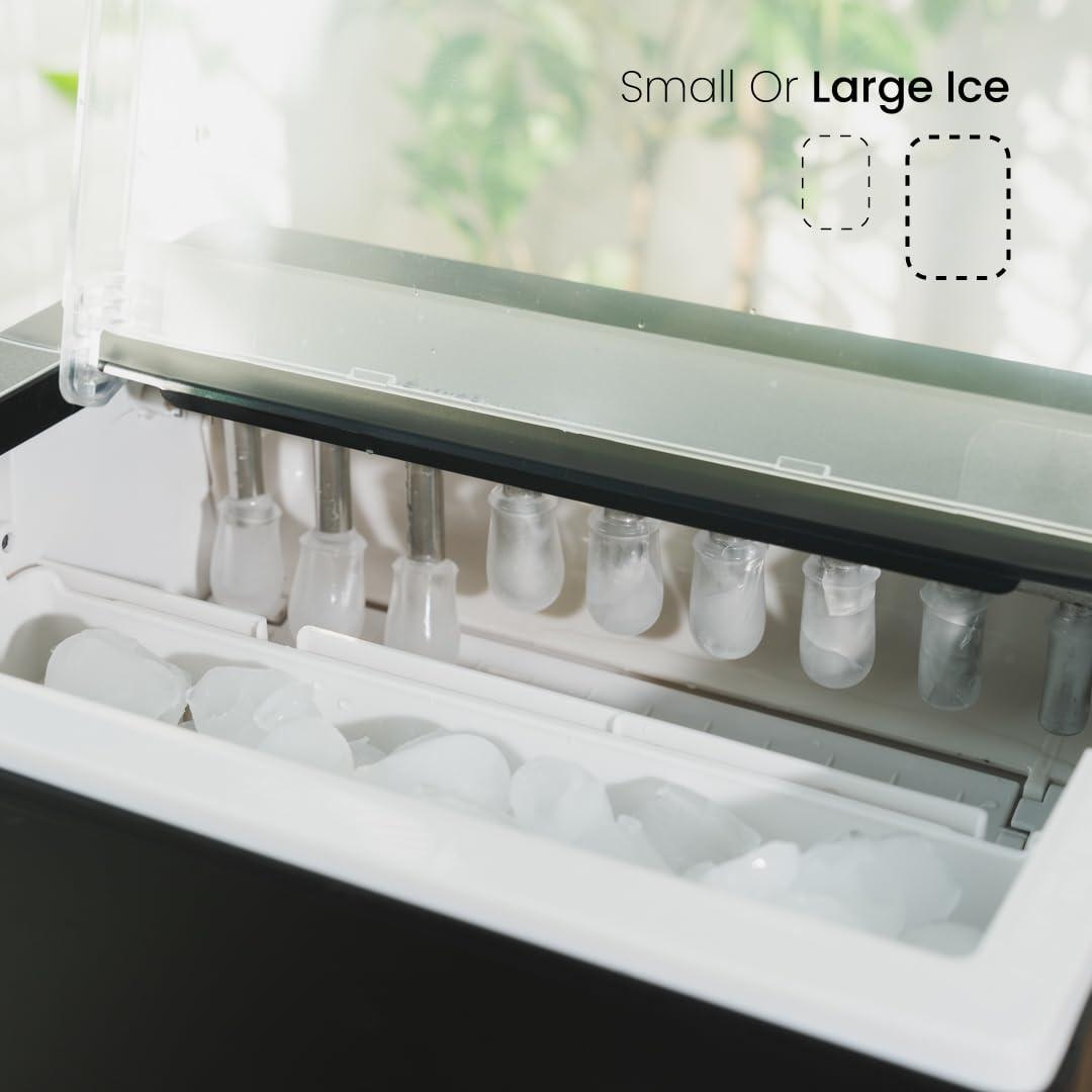 Ice Machine - Portable Ice Machine, Portable Ice Makers - Versatile and Easy to Use Ice Maker for Home - Ice Maker by Relek - Image 4