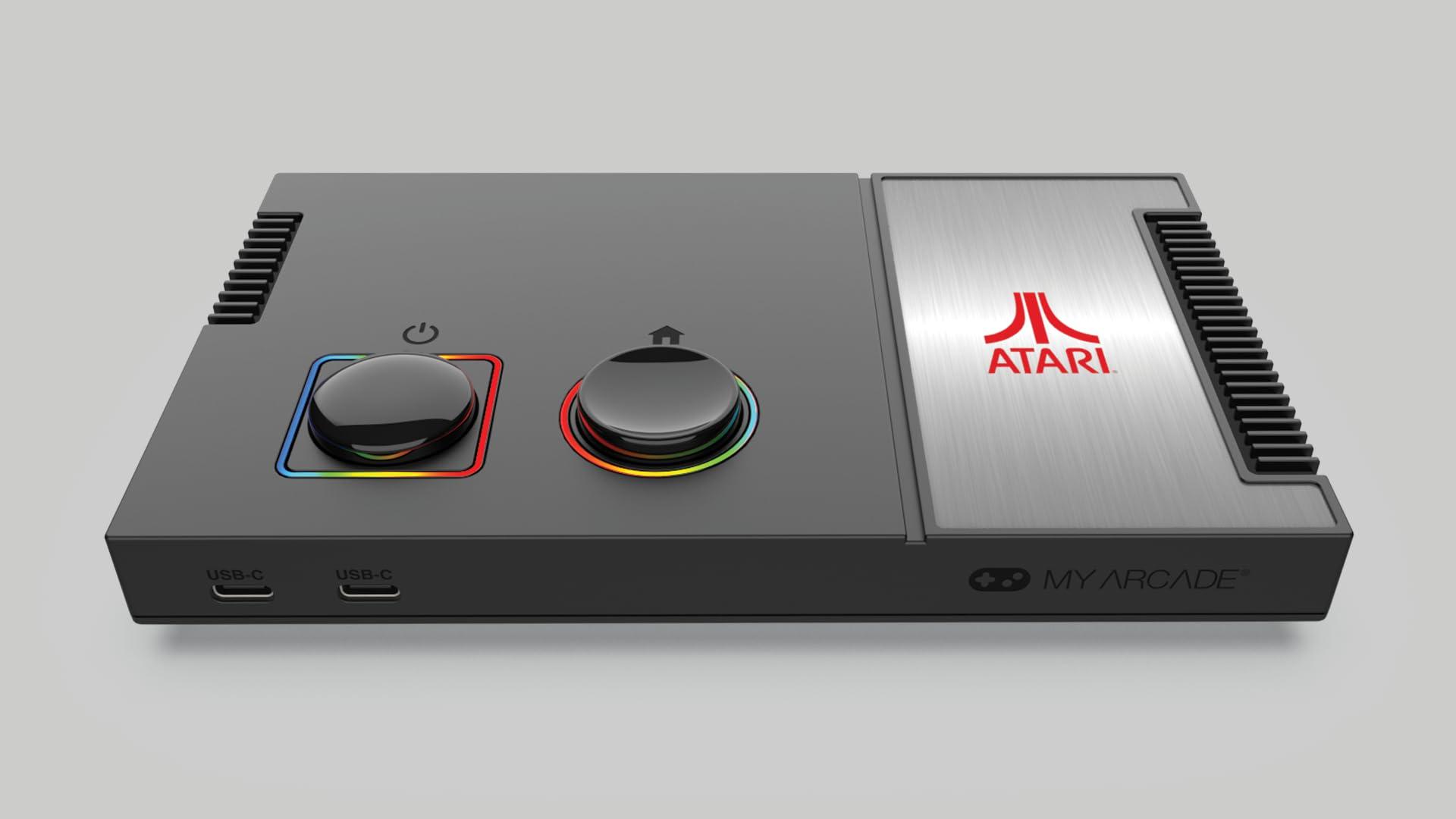 My Arcade Atari Game Station Pro: Retro Video Game Console with 200+ Games, Wireless Joysticks, RGB LED Lights, Atari 2600/5200/7800 and More - Image 7