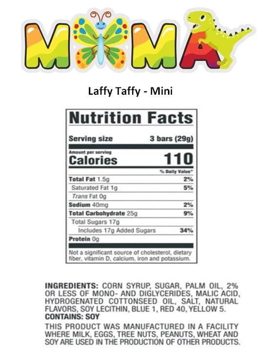 Laffee Taffy Gluten-Free Tangy Mima's Summer Mega Sale Candy - (1LB) Sour Green Apple Deliciously Stretchy Candy for Snacking and Sharing - Taffy Treats Individually Wrapped - Image 2