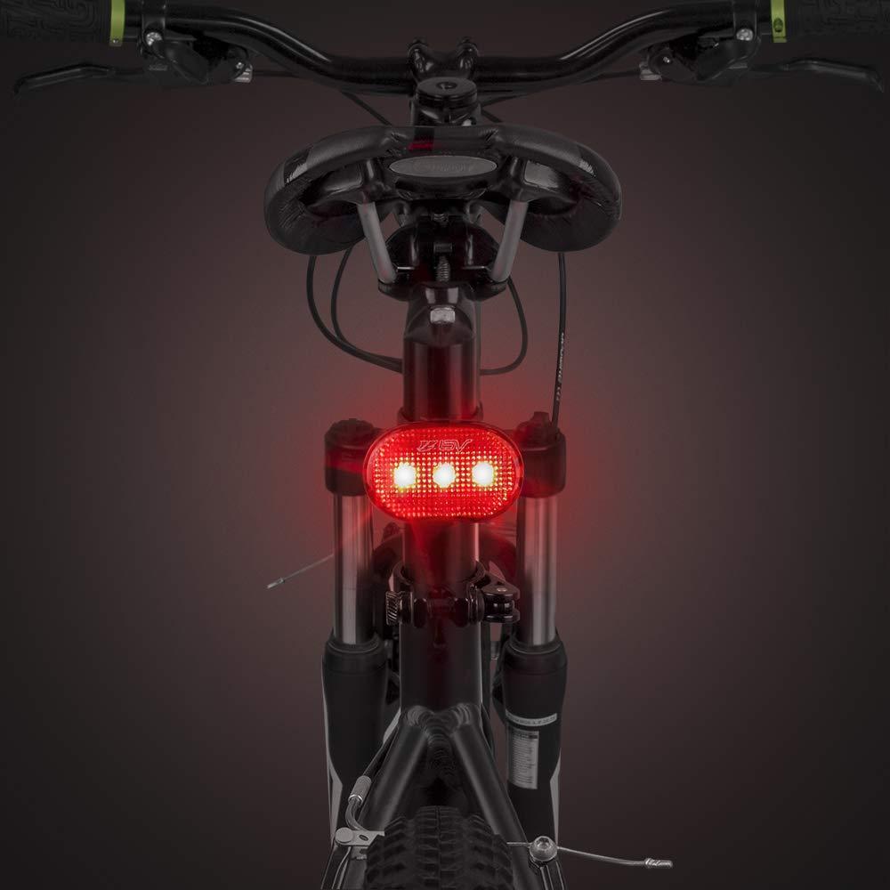 BV Bike Lights, Super Bright with 5 LED Bike Headlight & 3 LED Rear, Bike Lights for Night Riding with Quick-Release, Waterproof Bicycle Light Set, Bike Accessories, Bicycle Accessories, Flashlight - Image 3