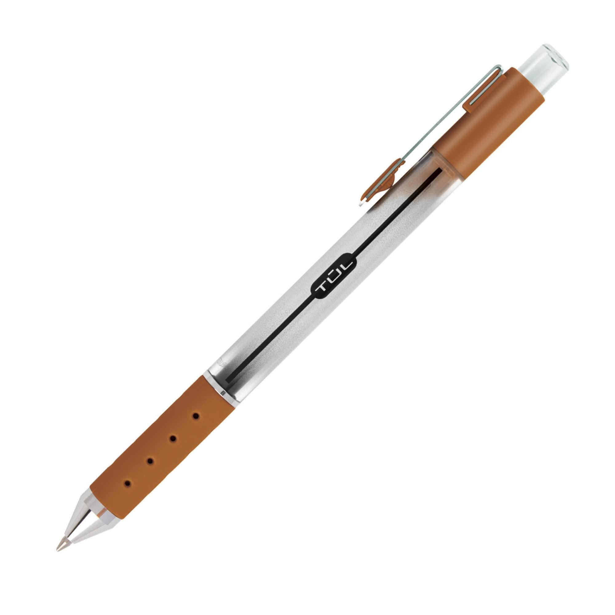 TUL WHJJK Retractable Gel Pens, Bullet Point, 0.7 mm, Gray Barrel, Assorted Standard and Bright Ink Colors, Pack of 14, SG_B01NBW93N6_US - Image 5