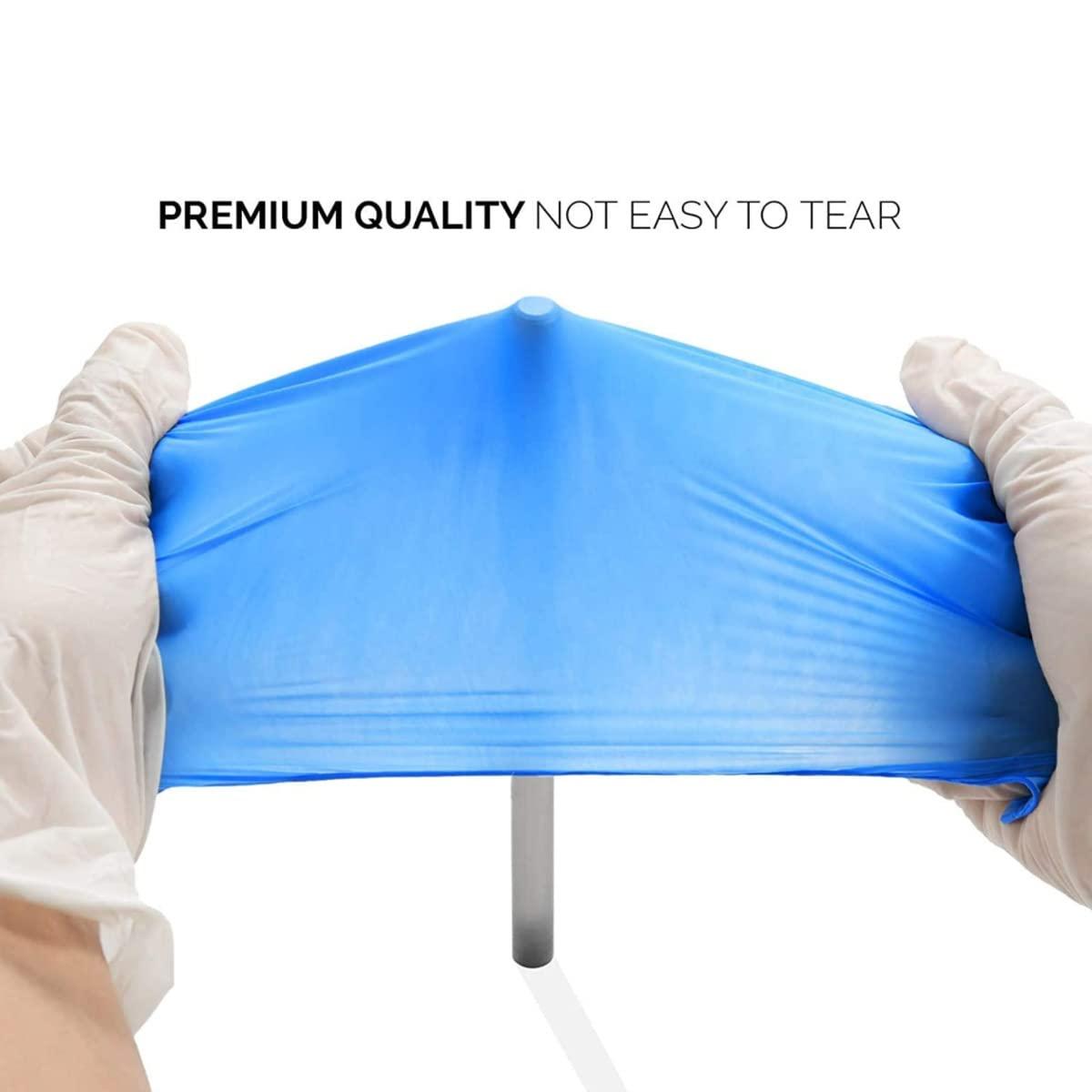 Basic Medical Synmax Vinyl Exam Gloves - Latex-Free & Powder-Free Disposable Glove - Large, BMPF-3003(1000 Pcs) - Image 4