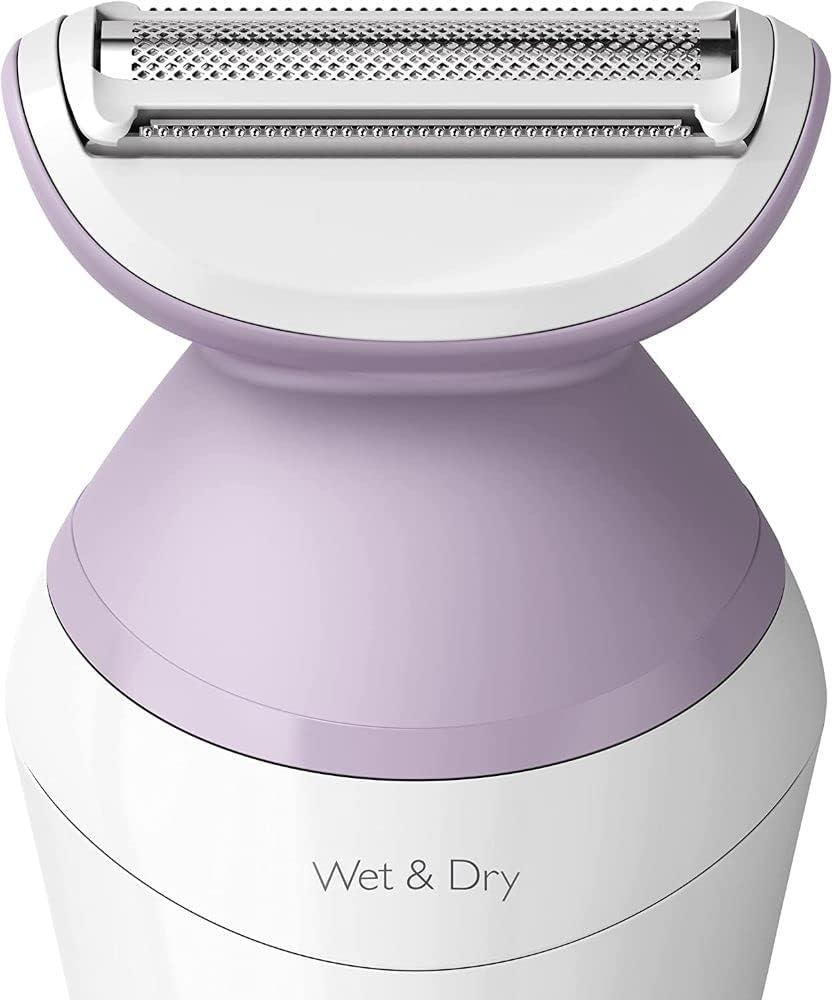 Philips Beauty Lady Electric Shaver Series 6000, Cordless with 4 Accessories, BRL136/00, White - Image 11