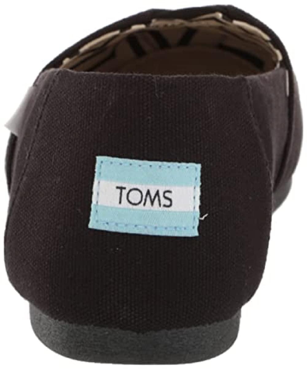 TOMS Women's Alpargata Recycled Cotton Canvas Loafer Flat - Image 3