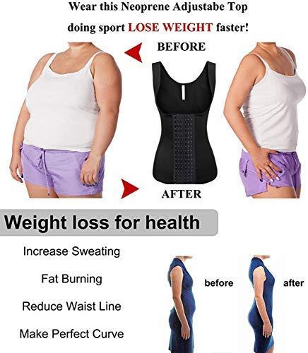 Evanhome Women's Waist Trainer Cincher Underbust Corset Vest Steel Boned Hourglass Body Shaper With Hooks S-4XL - Image 5