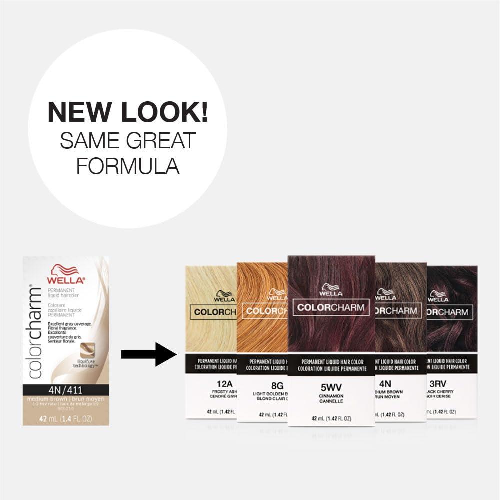 WELLA Color Charm Permanent Liquid Hair Color for Gray Coverage, Blonde - Image 5