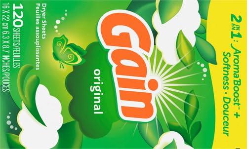 Gain Original Dryer Sheets, 120 Count - Image 3