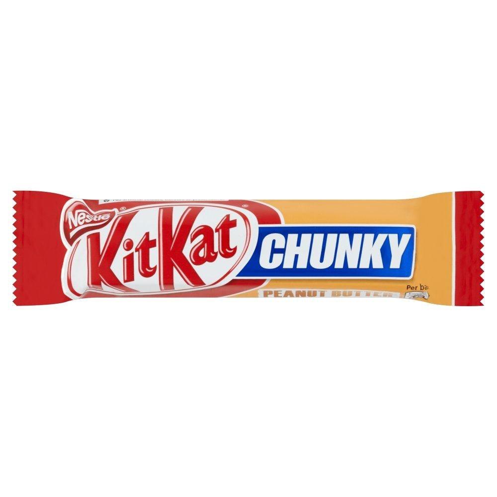 KitKat Chunky Peanut Butter - 42g - Pack of 3 (42g x 3 Bars)