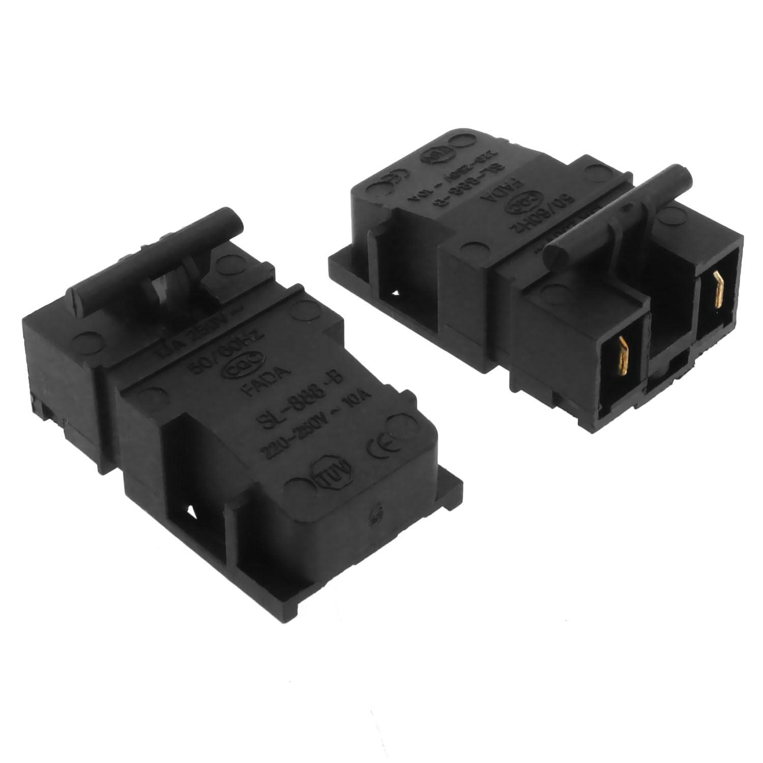 E-outstanding 2pcs Electric kettle Switch Accessories Thermostat SL-888 Stainless Steel Fast Electric Kettle Switch Accessories Steam Switch Thermostat Switch Steam Electric Kettle - Image 2