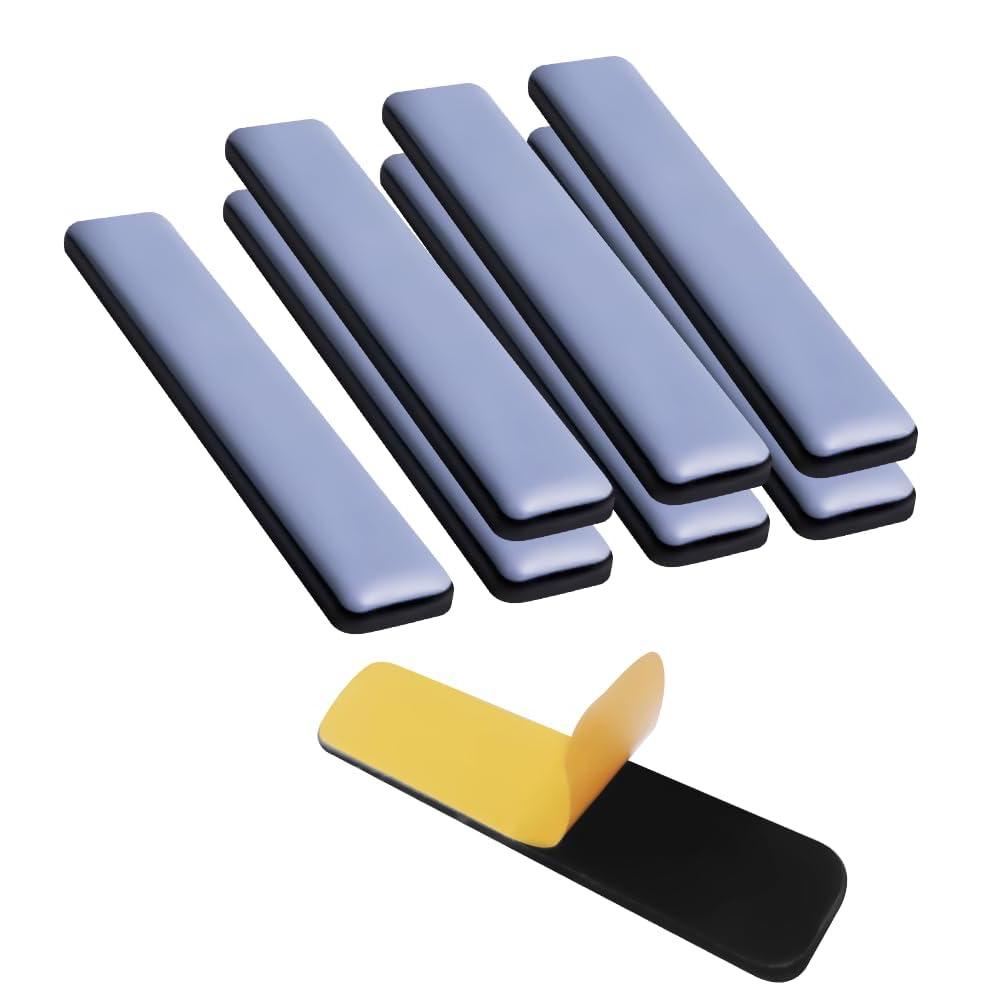 Furniture Sliders Pad，Appliance Sliders for Kitchen Appliances, Kitchen Appliance Sliders for Counter，Self Adhesive Small Appliance Slider （8,Rectangle 15 * 75mm，3/5 * 3in）