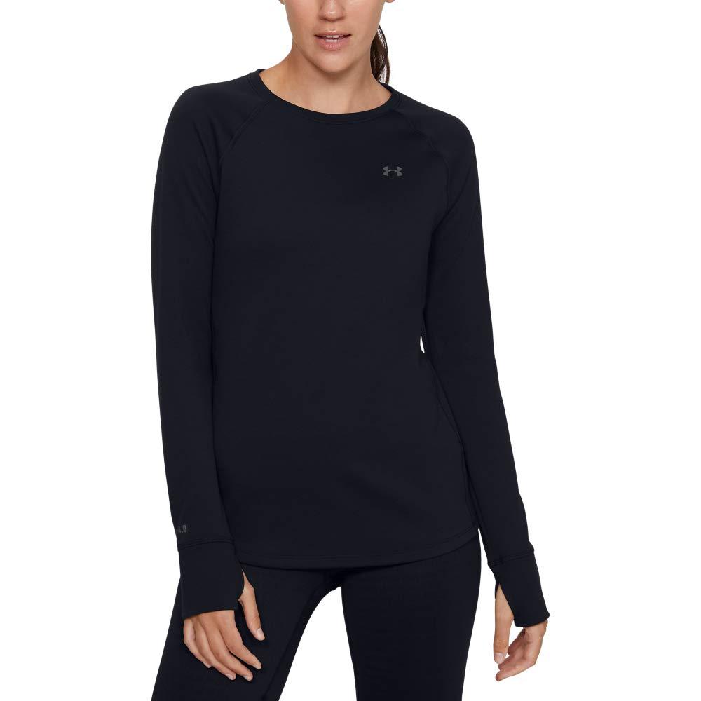 Under Armour Women's ColdGear® Base 4.0 Crew XL Black