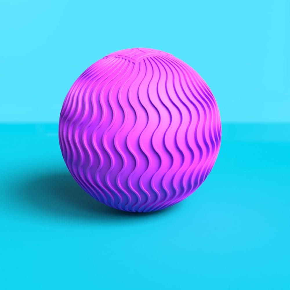 Schylling: Ripples Super NeeDoh - Surprise Style! (1) 4.25" Toy in Assorted Neon Colors & Textures, Doh-Filled, Stress Reliever, Squish-Squeeze-Pull - Image 2