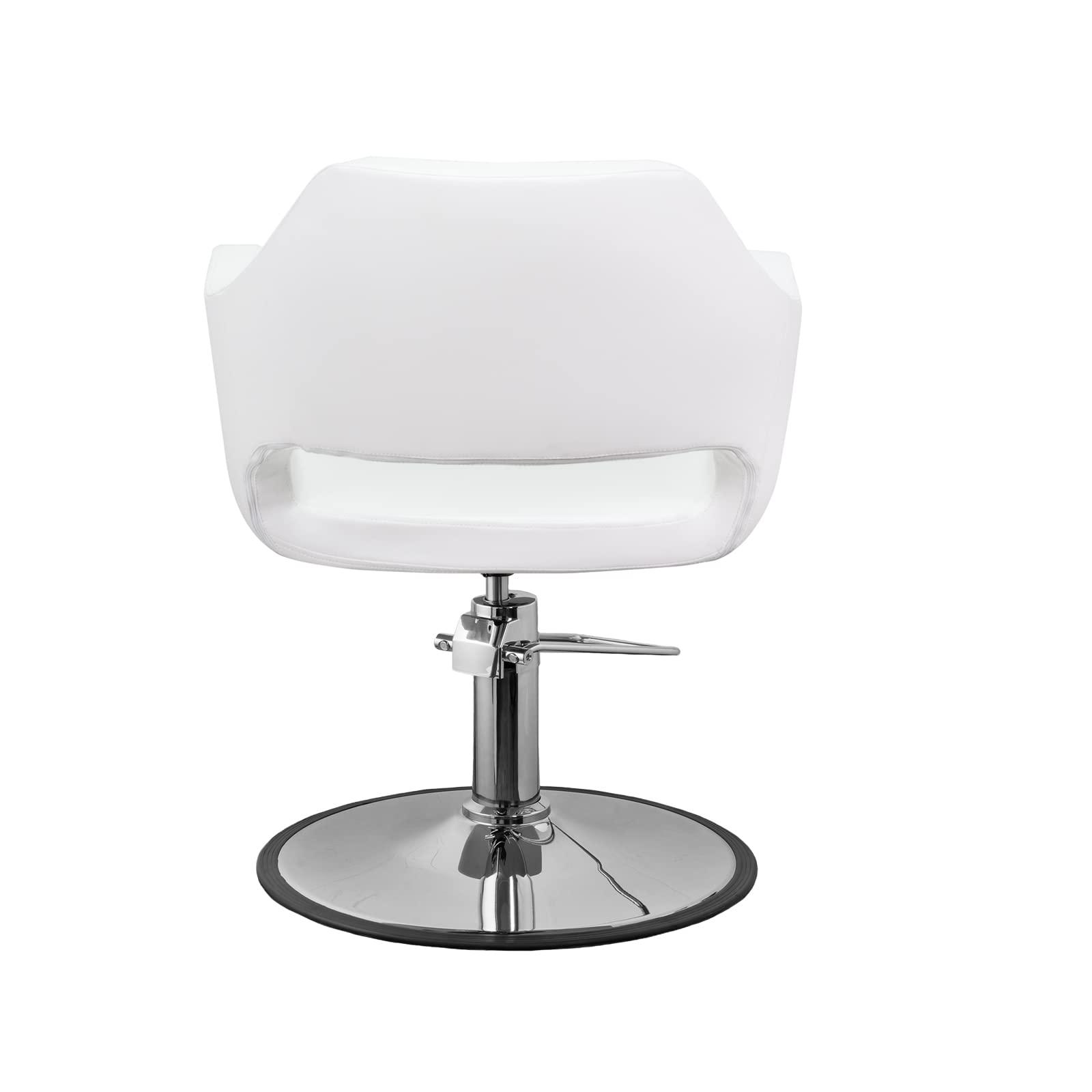 Salon Styling Chair Richardson WHT for Beauty Salon Furniture - Image 6