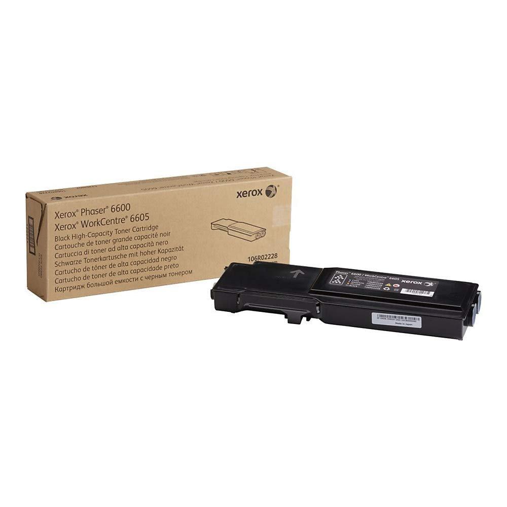 Xerox 106r02228 High-Yield Toner, 8,000 Page-Yield, Black