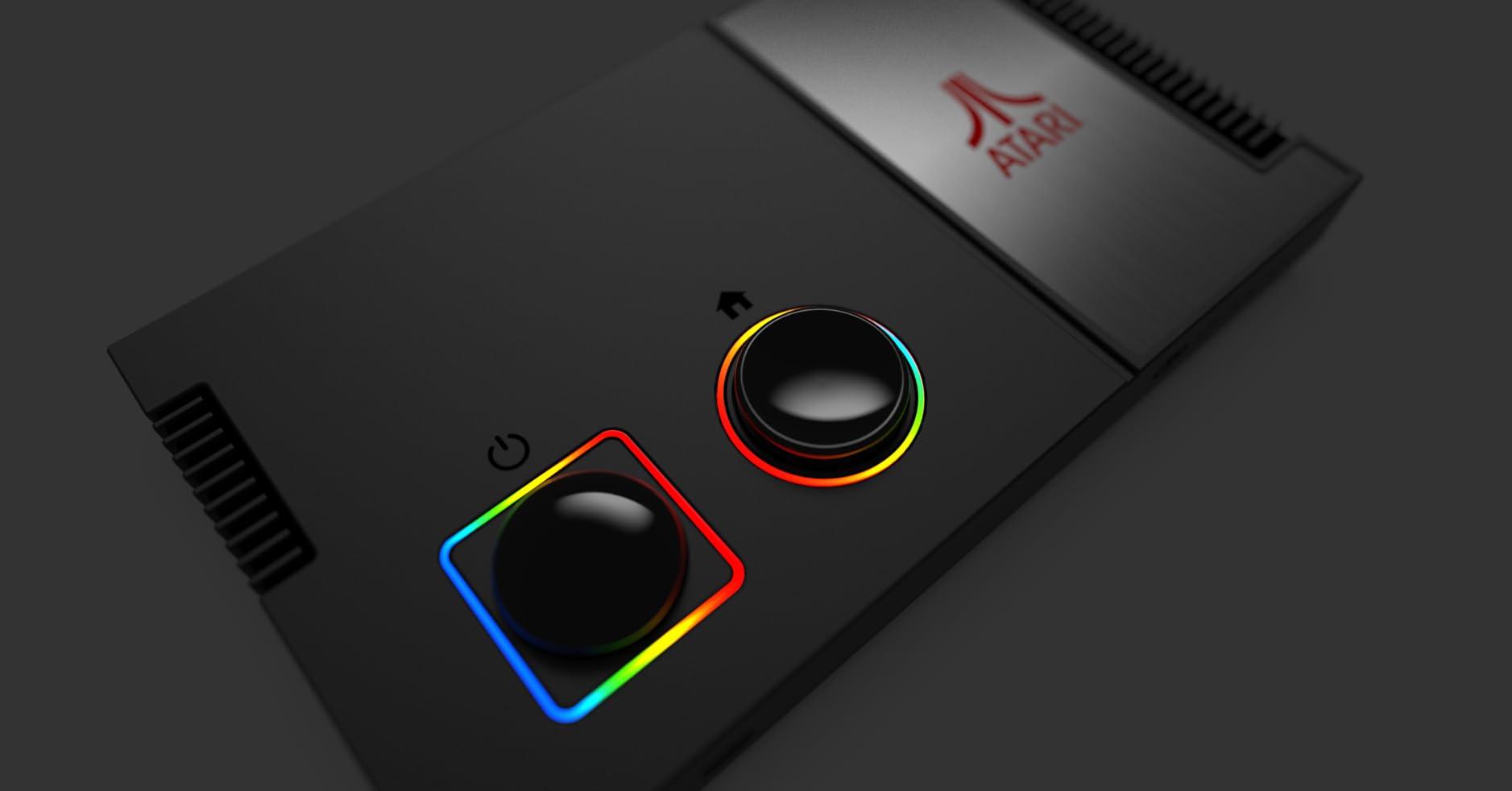 My Arcade Atari Game Station Pro: Retro Video Game Console with 200+ Games, Wireless Joysticks, RGB LED Lights, Atari 2600/5200/7800 and More - Image 3