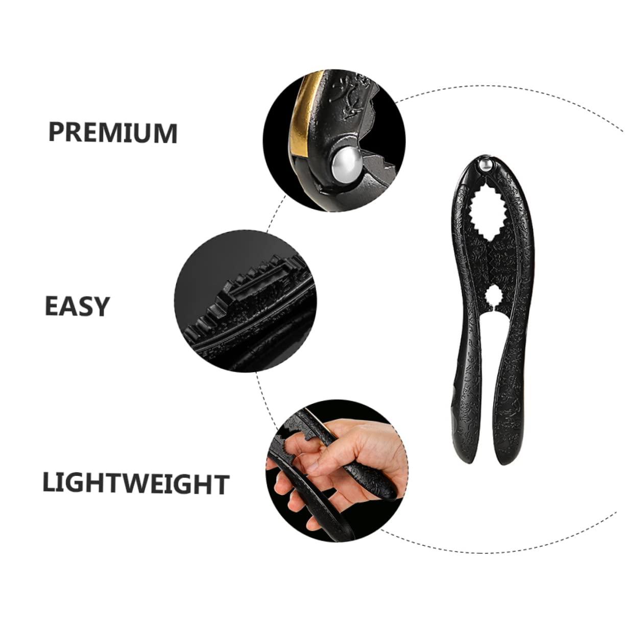 GRIRIW Crab Claws Nutcrackers Walnut Opener Zinc Alloy Material Ergonomic Handle Easy to Use - Image 8