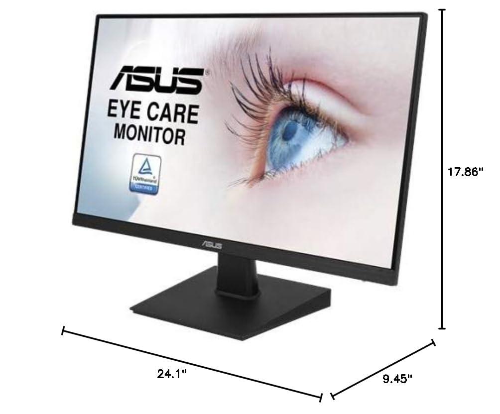 ASUS VA27EHE 27” Eye Care Monitor Full HD (1920 x 1080) IPS 75Hz Adaptive-Sync HDMI D-Sub Frameless,Black - Image 8