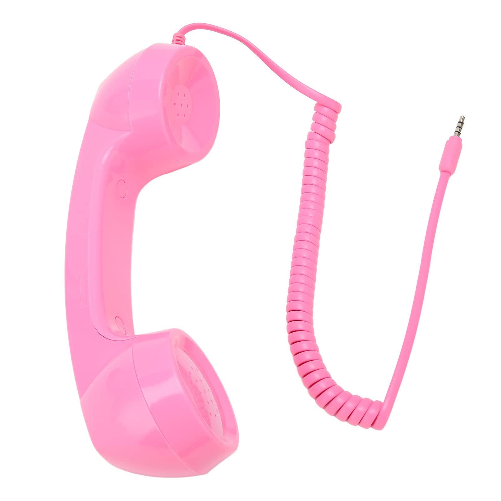 EIMSOAH 3.5mm Vintage Telephone Handset, Retro Phone Handset, Multifunction Old Style Handheld Cell Phone Receiver for Mobile Phones, Computers, Laptop (#1) - Image 9