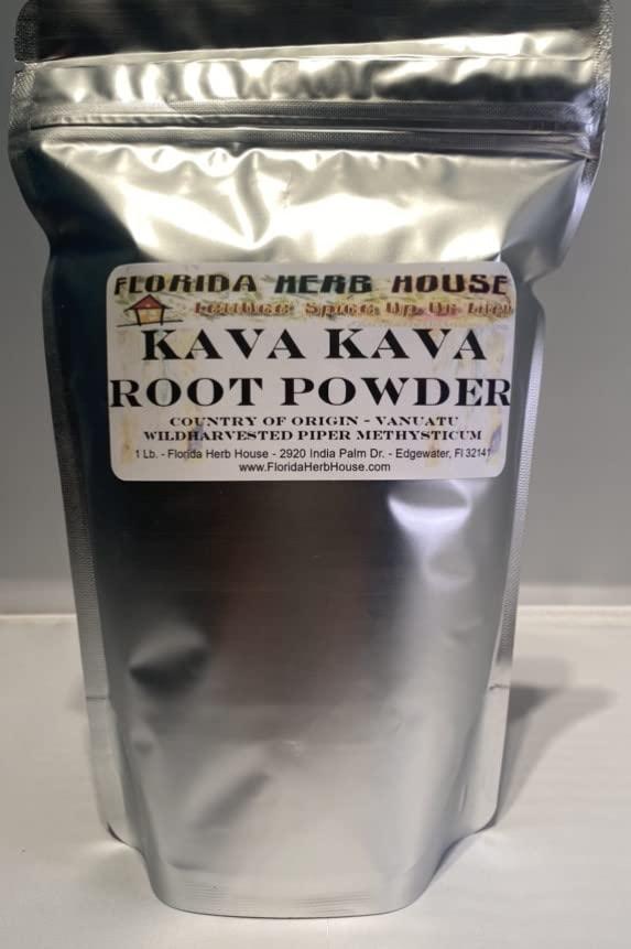 Kava Kava Root Powder - Organic Eco Friendly Herbs - Pure & Unrefined (16 oz (1 lb))