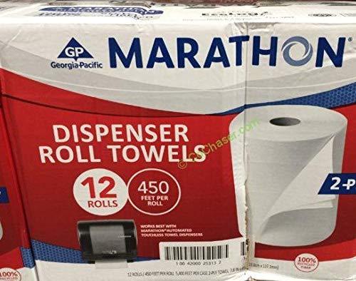 BE Good Company Marathon 2-ply House Hold Dispenser Paper Towel Rolls:12 Count - Image 2