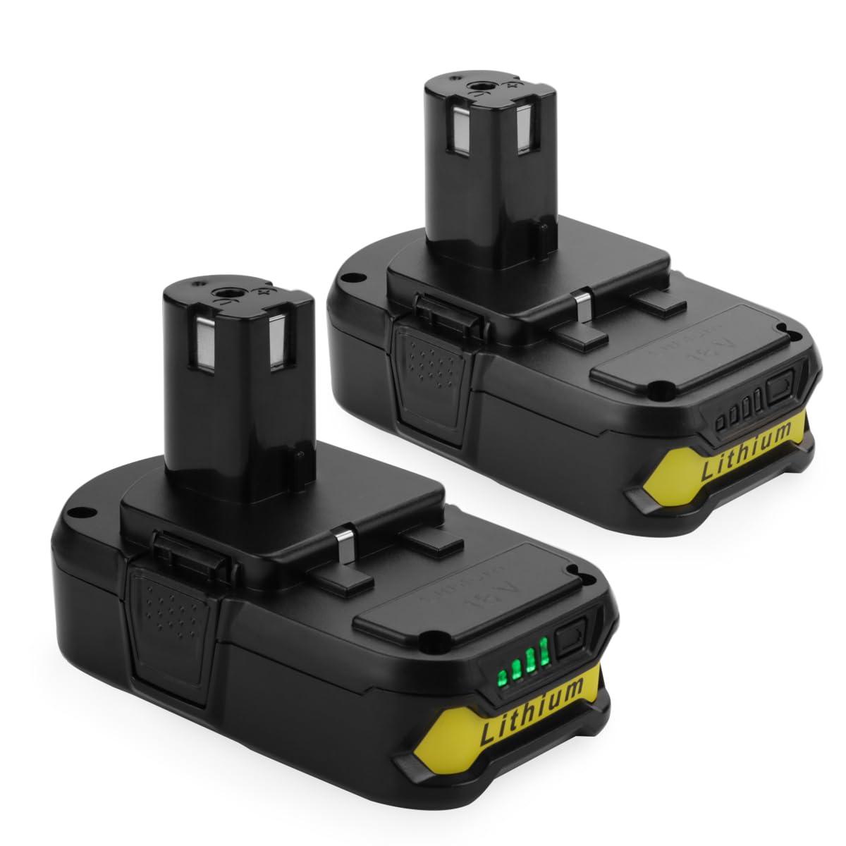 energup 2Pack 3.8Ah P102 18V Replace for Ryobi Battery, for 18-Volt ONE+ Lithium Battery P104 P105 P102 P103 P107 Cordless Tools Compatible with Ryobi Batteries 18v - Image 8