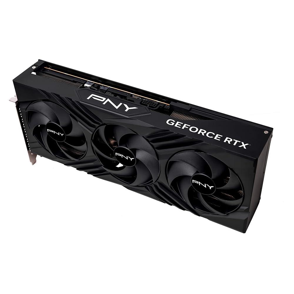 PNY GeForce RTX™ 4090 24GB Verto™ Triple Fan Graphics Card DLSS 3 (384-bit PCIe 4.0, GDDR6X, Supports 4k, Anti-Sag Bracket, HDMI/DisplayPort) - Image 5