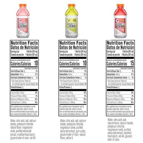 Gatorade Zero Variety Pack, Zero Sugar Hydration, 20 Fl Oz (Pack of 12) - Image 6