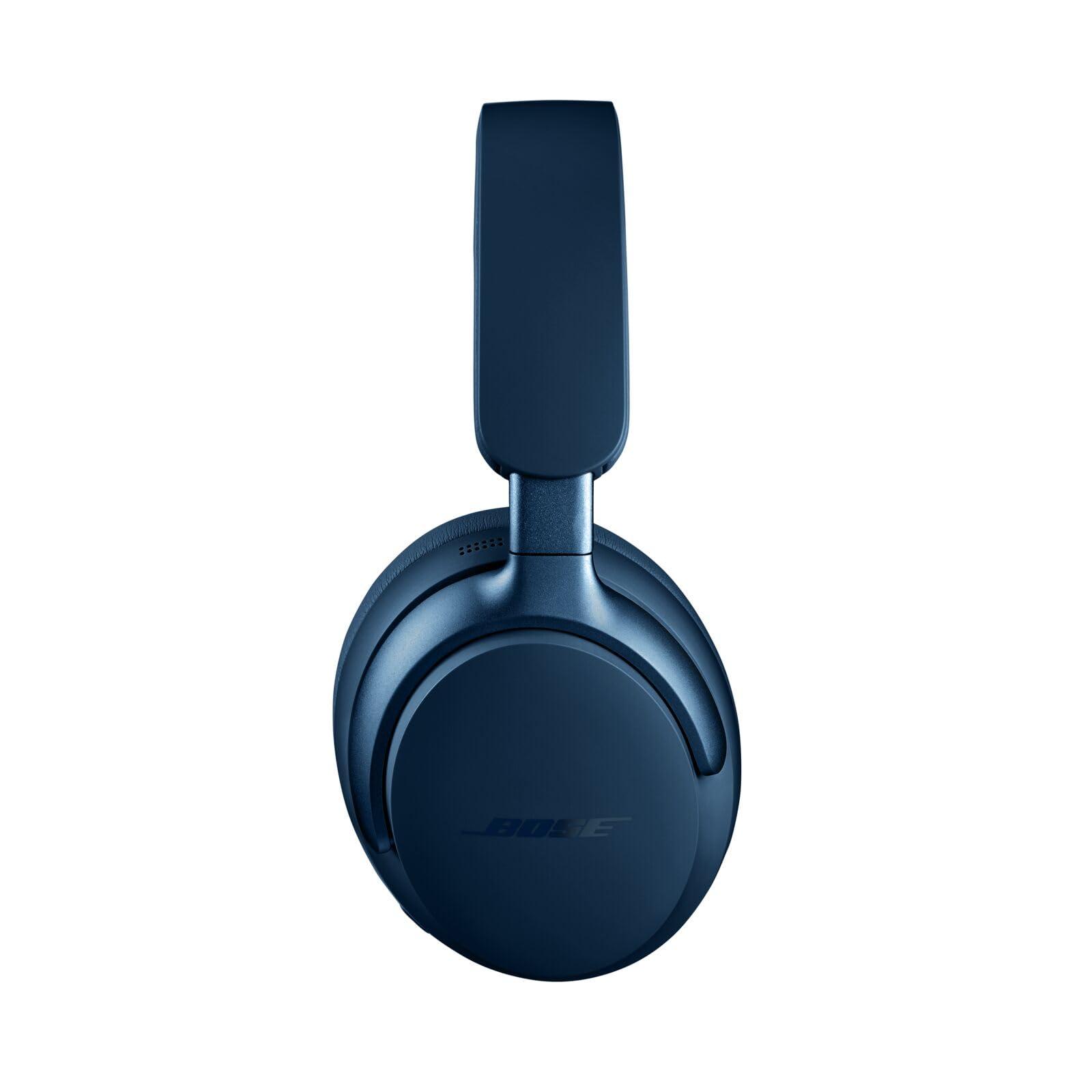 Bose QuietComfort Ultra Bluetooth Headphones, Wireless Headphones with Spatial Audio, Over Ear Noise Cancelling with Mic, Up to 24 Hours of Playtime, Lunar Blue - Limited Edition Color - Image 5
